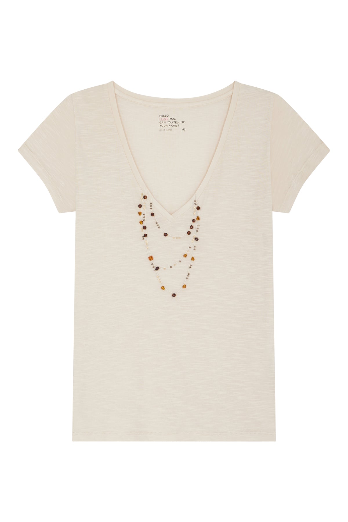 Tshirt Tonton Jc03 Ambe Chalk