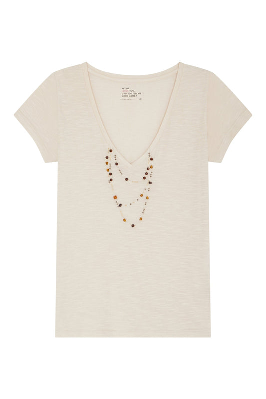 Tshirt Tonton Jc03 Ambe Chalk