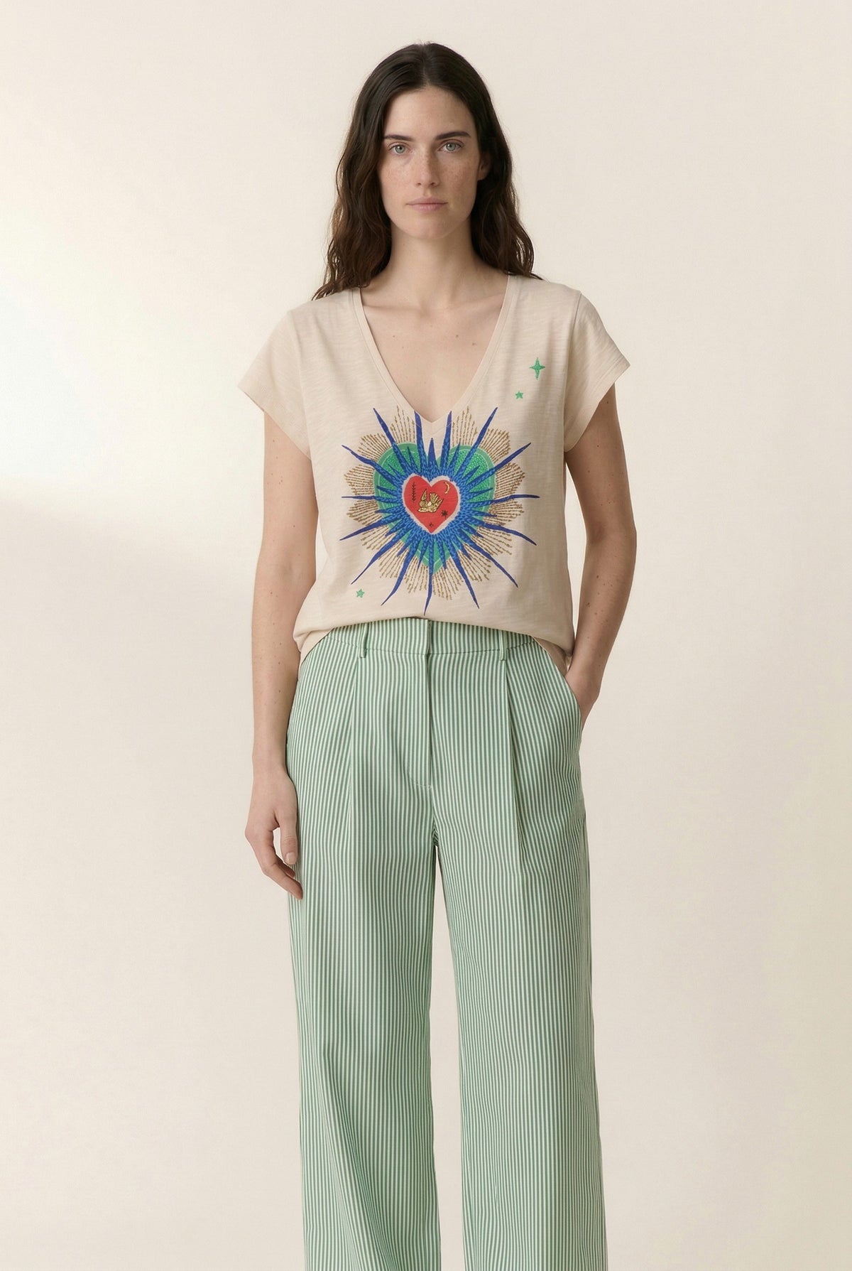 Tshirt Tonton Jc03 Exvo Chalk