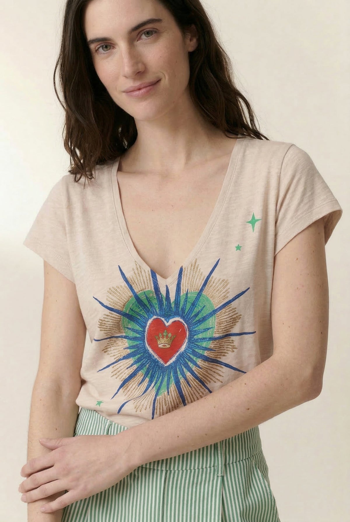 Tshirt Tonton Jc03 Exvo Chalk