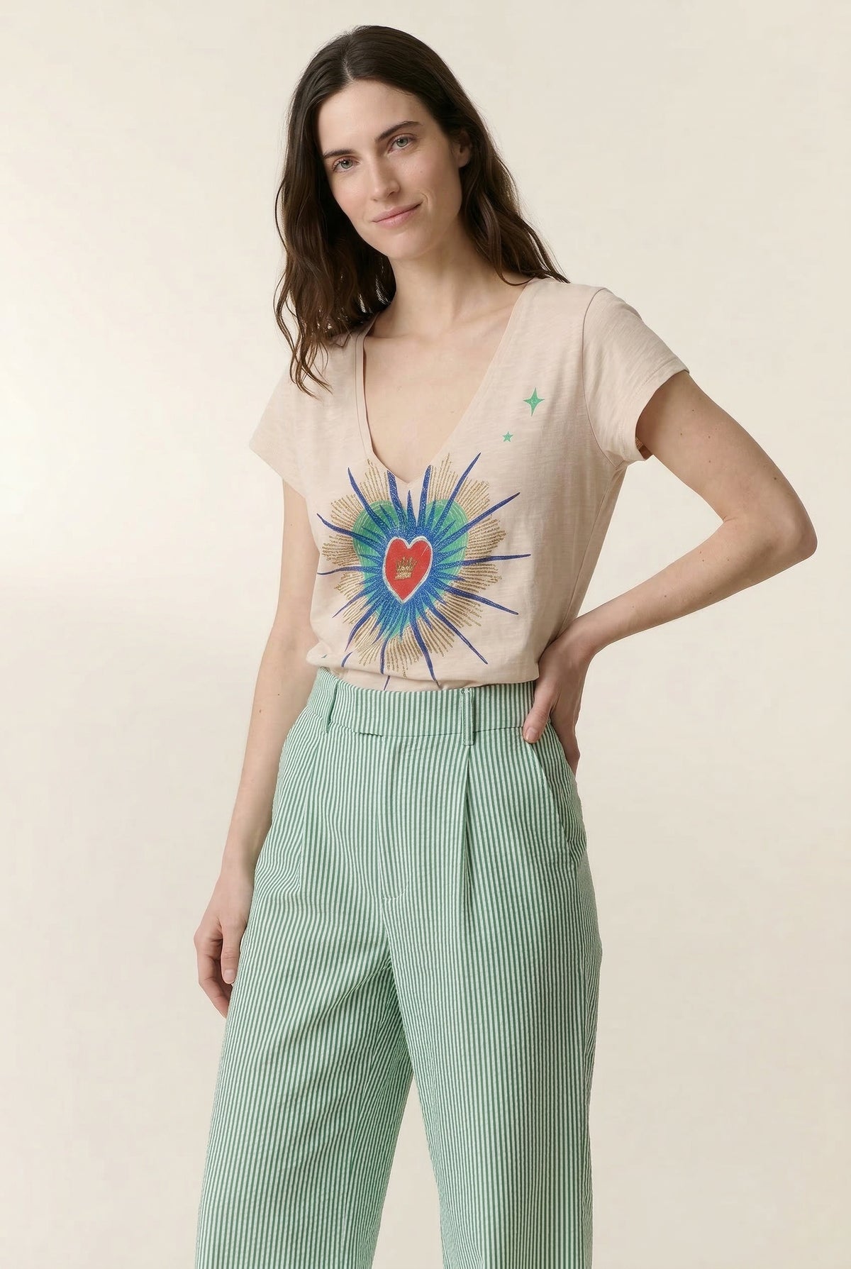 Tshirt Tonton Jc03 Exvo Chalk