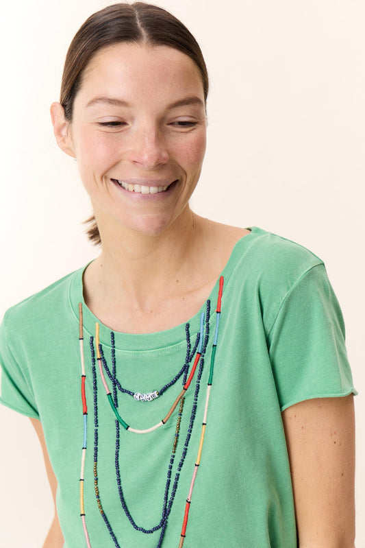 Tshirt Toro Jc05 Beads Green