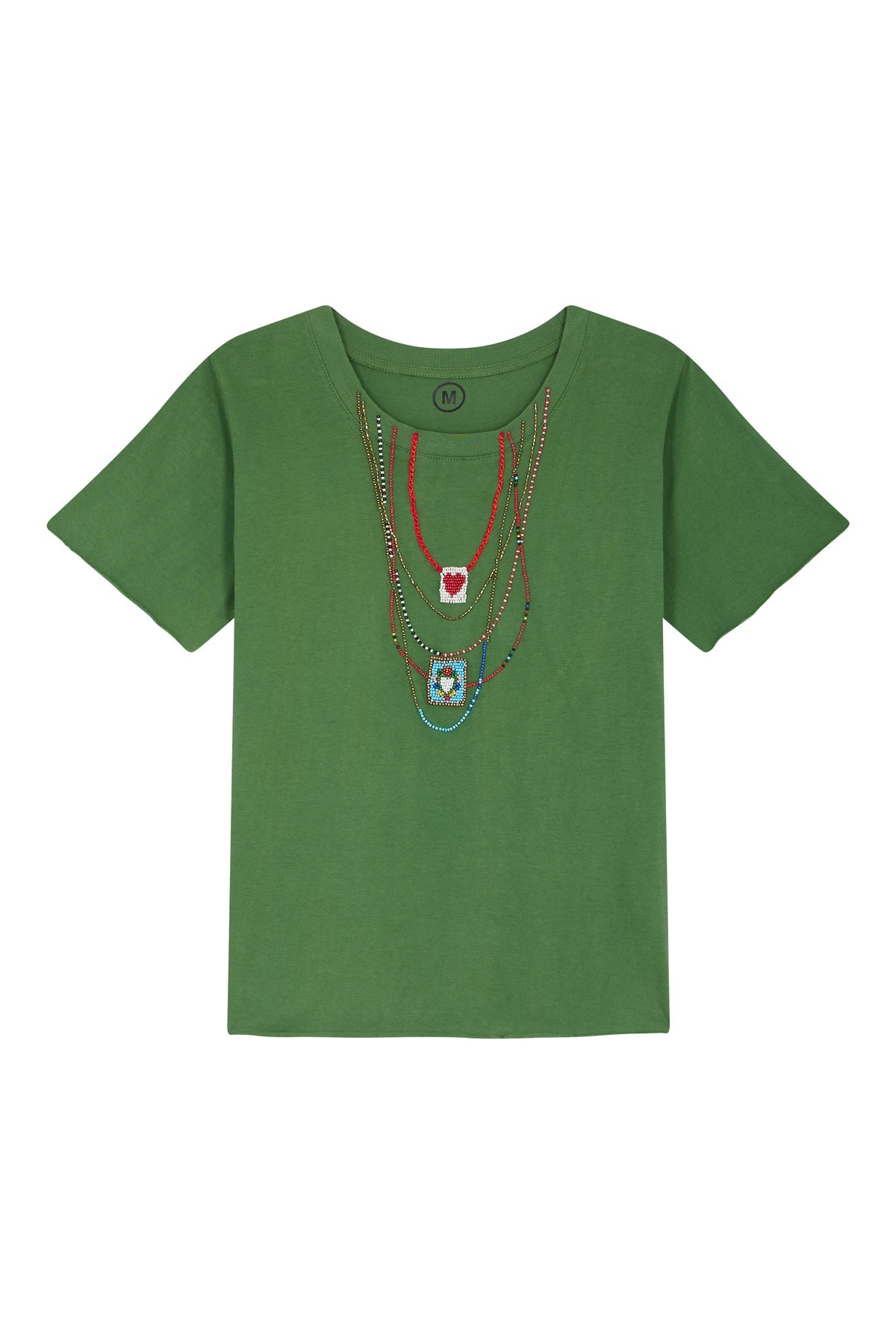 Unisex Tshirt Stretch Cotton Jersey - Summer Green