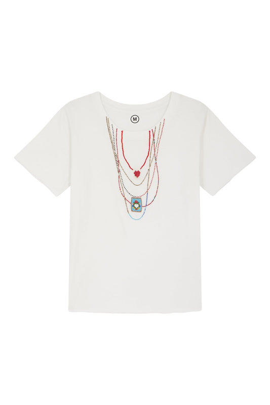 Mens Lightweight T Shirt 100 Percent Cotton Jersey Knit - Off-White