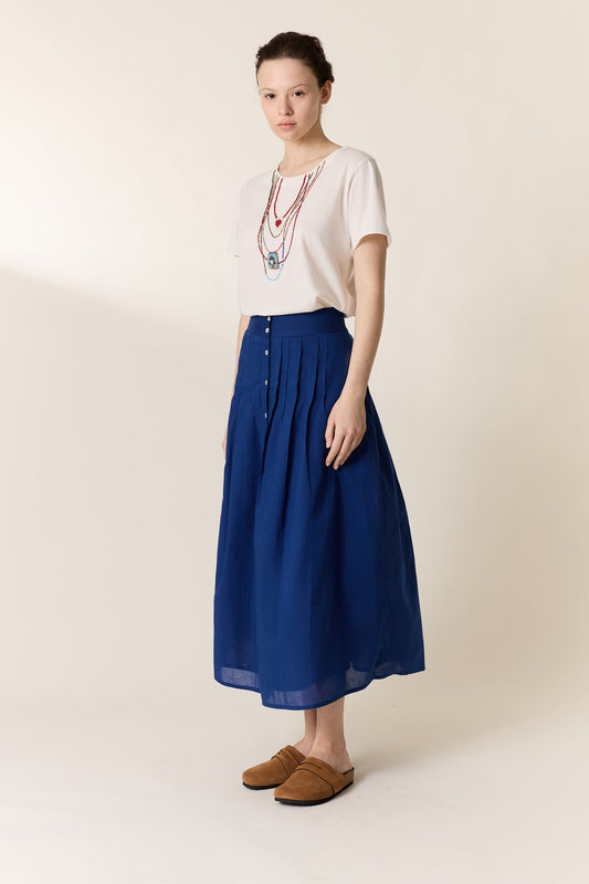 Mens Lightweight T Shirt 100 Percent Cotton Jersey Knit - Off-White