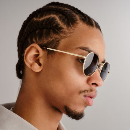 Sunglasses Odyssey 2552129 Gold-Khaki