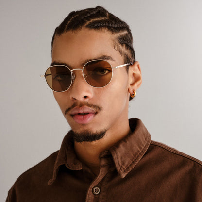 Sunglasses Odyssey 2552212 Gold-Light-Brown