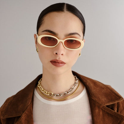 Sunglasses Outta Love 229 Ecru