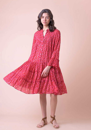 Dress An804 Lobster Dress Moonbow-Pink