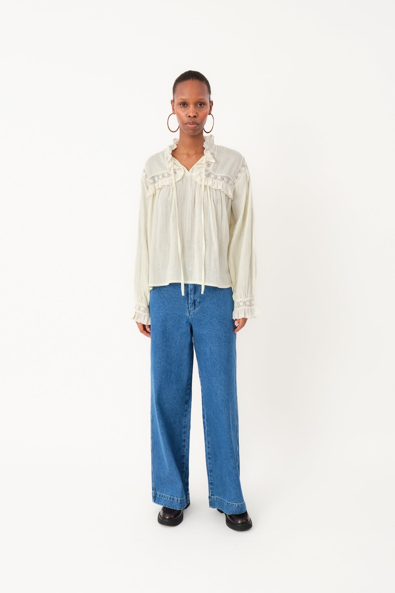 Shirt Gemmall Shirt Ls Creme