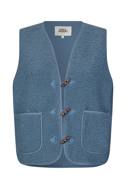 Gilet Hugoll Vest Dusty-Blue
