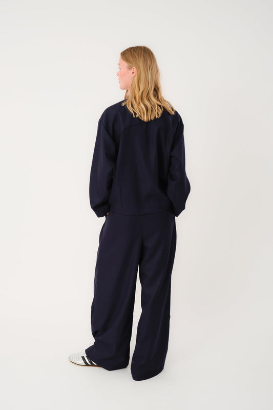 Jacket Khaill Jacket Ls Dark-Blue