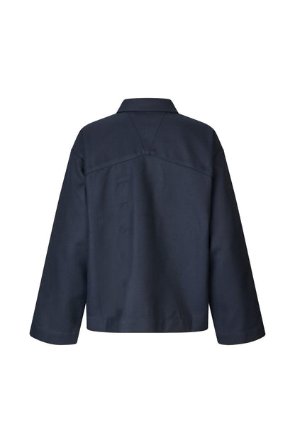 Jacket Khaill Jacket Ls Dark-Blue