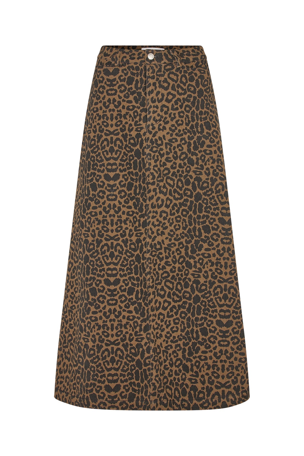 Skirt Lunall Maxi Skir Leopard-Print