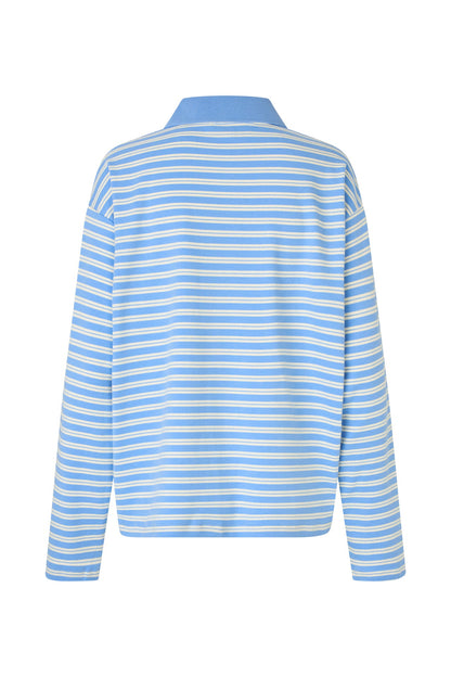 Tshirt Mobyll Polo Ls Light-Blue