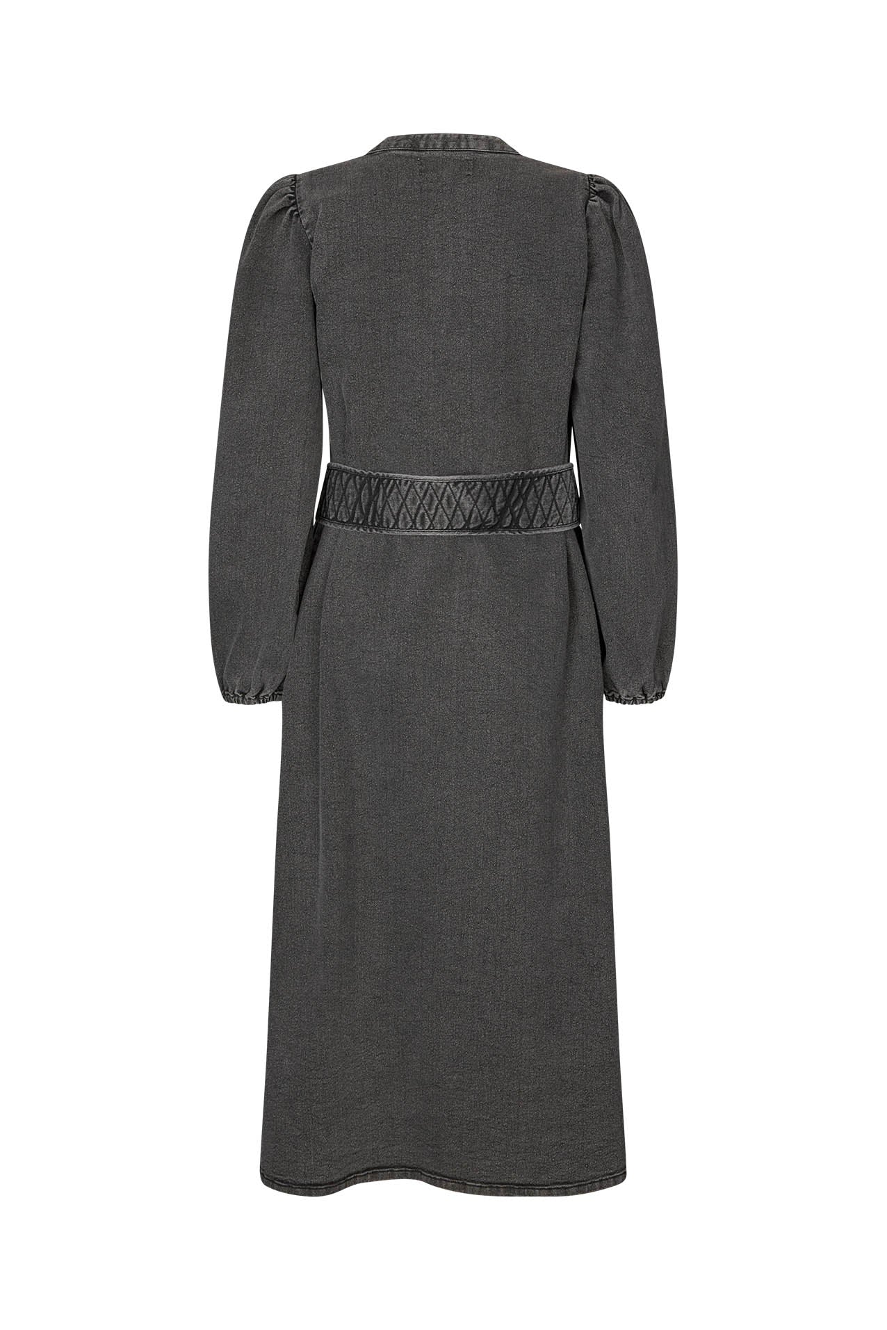 Dress Parisll Midi Dre Washed-Black