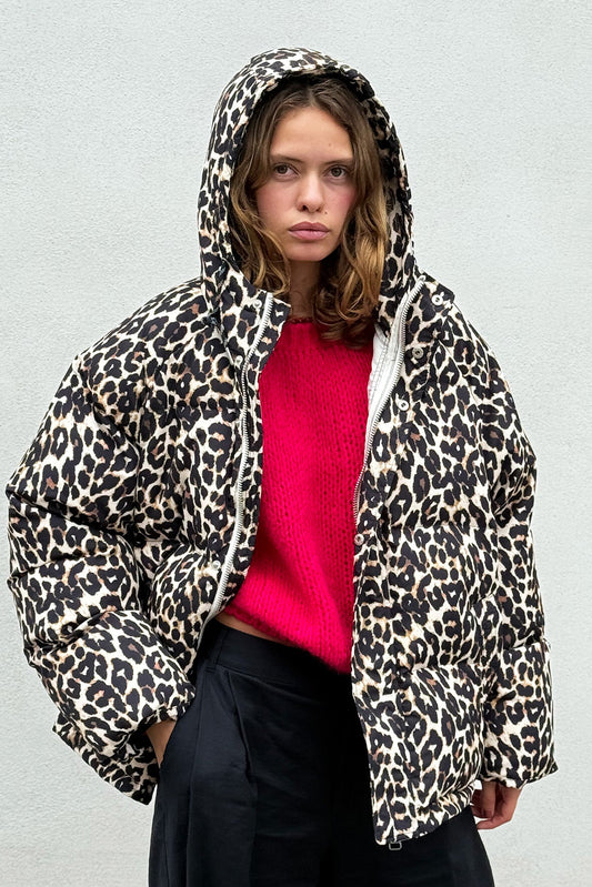 Jacket Shelbyll Jkt Leo Leopard-Print