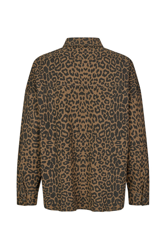 Shirt Veidall Shirt Ls Leopard-Print