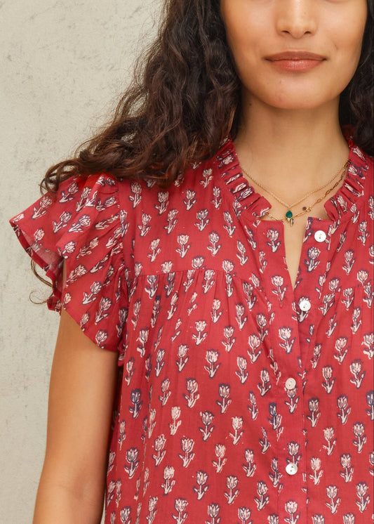 Dress Ari Frill S Dre Red