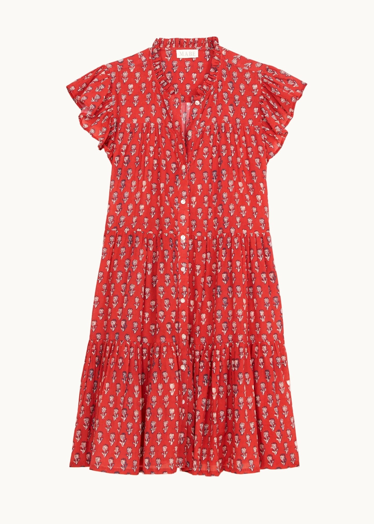 Dress Ari Frill S Dre Red