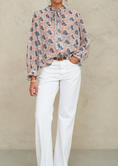 Blouse Aster Ls Top Multi