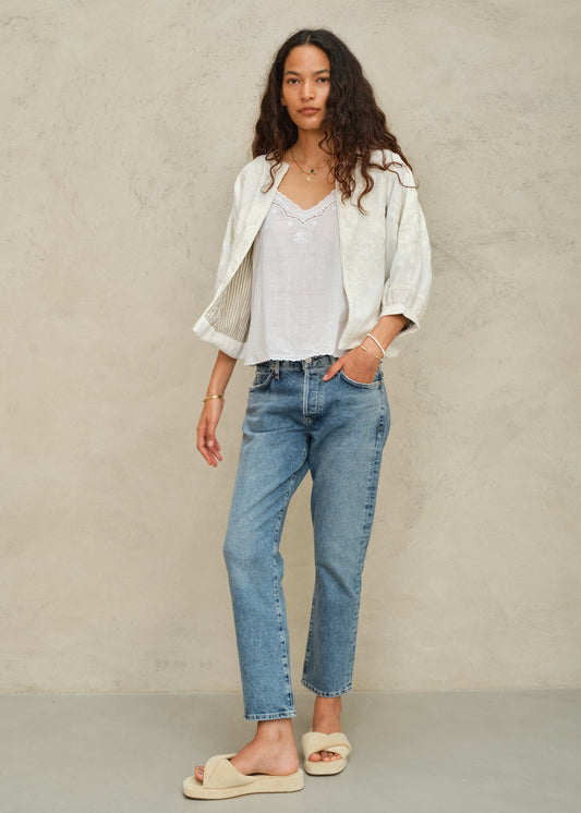 Jacket Averi Emb Jkt Ivory