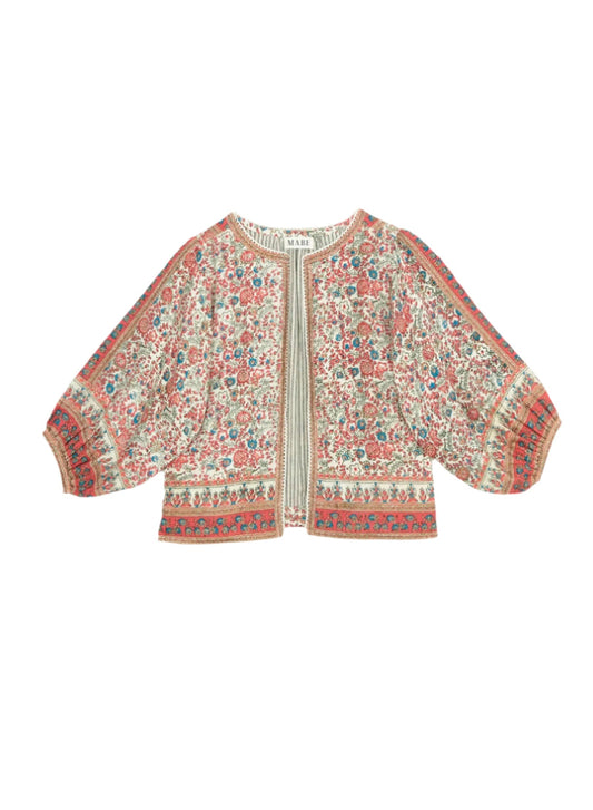 Jacket Cass Print Jkt Coral