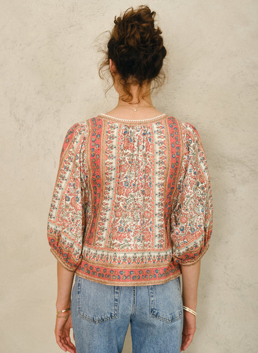 Jacket Cass Print Jkt Coral