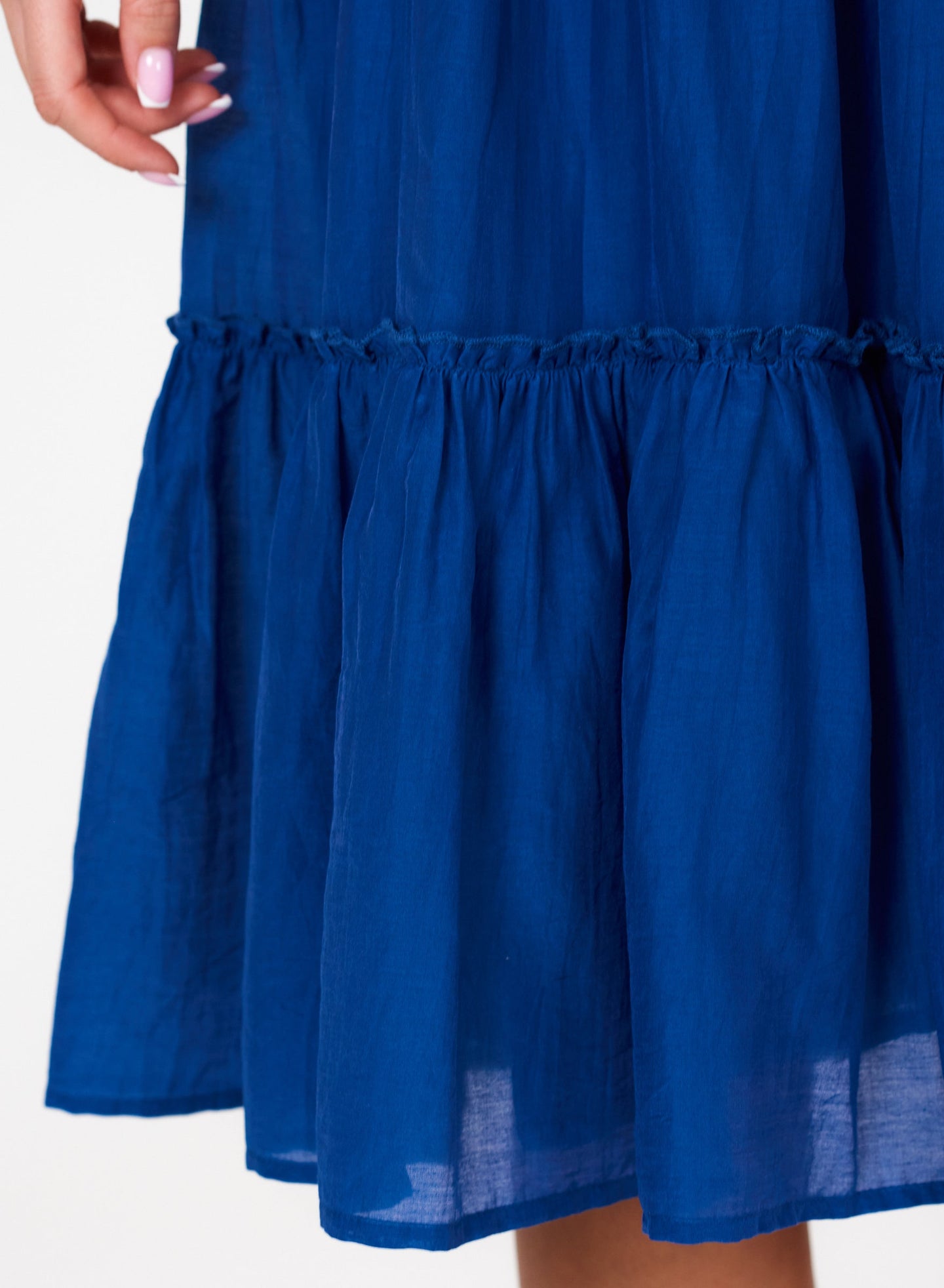 Skirt Della Midi Blue