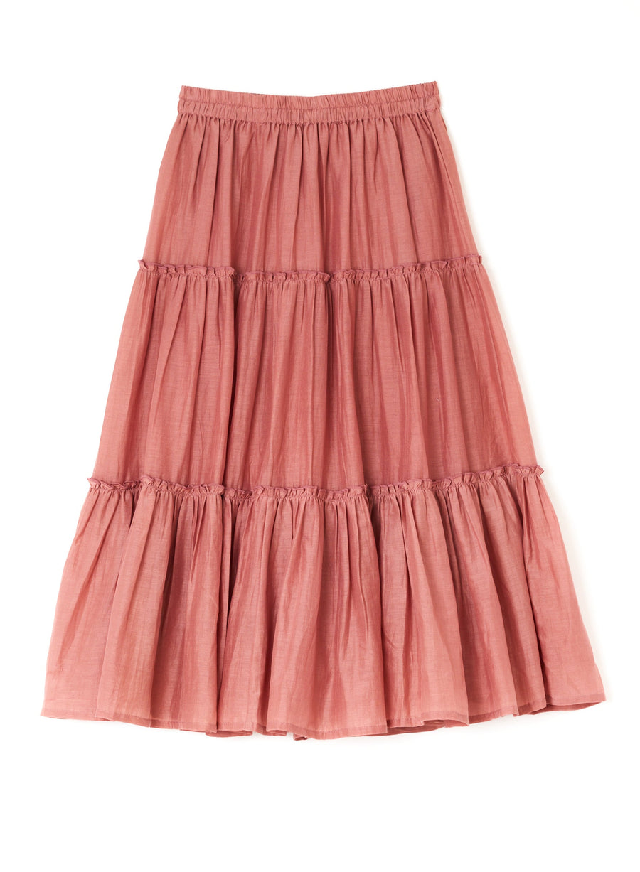 Skirt Della Midi Dusty-Pink