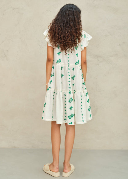 Dress Iris Frill S Dre Green