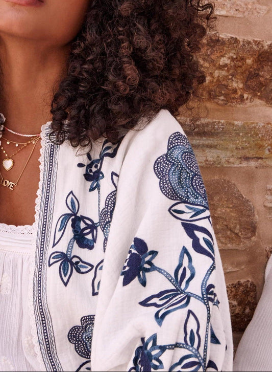 Jacket Lucia Emb Jkt Blue