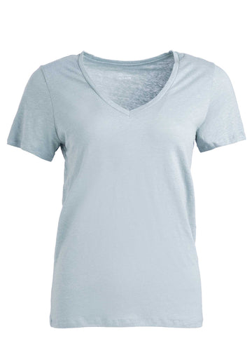 T-shirt V Neck Short M011-fts265 Aqua