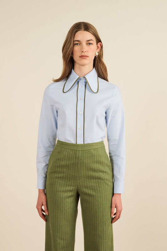 Shirt Ala Oxford Shirt Oxford-Blue