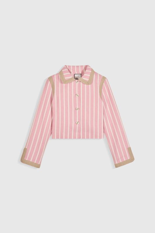 Jacket Clover Jacket Pink-Stripes