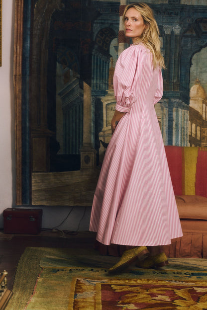 Dress Dimitra Dress Pink-Stripes