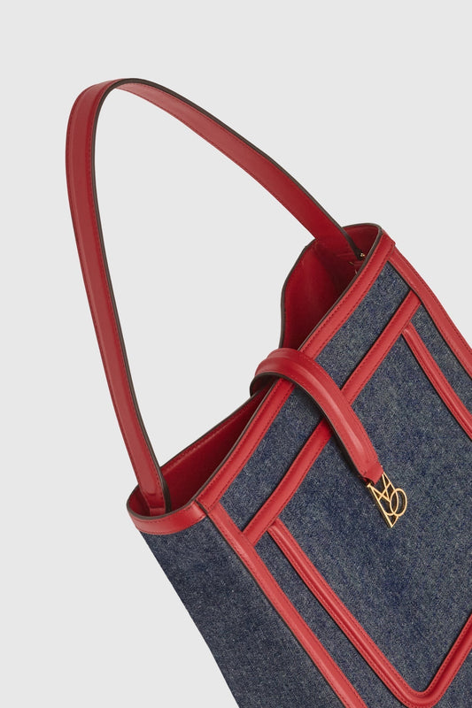 MARIA DE LA ORDEN-698 EZRA BAG DENIM-DENIM & CHERRY_03.jpg
