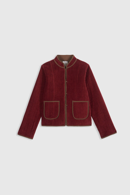 MARIA DE LA ORDEN-698 FITTONIA JACKET-CABERNET_01.jpg