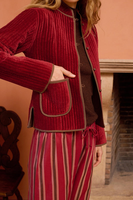 MARIA DE LA ORDEN-698 FITTONIA JACKET-CABERNET_03.jpg