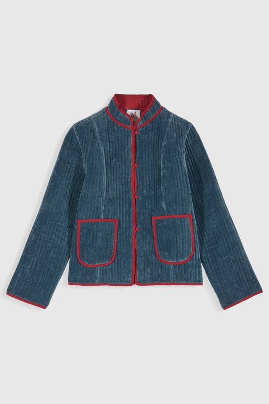 Jacket Fittonia Jacket Vintage-Blue