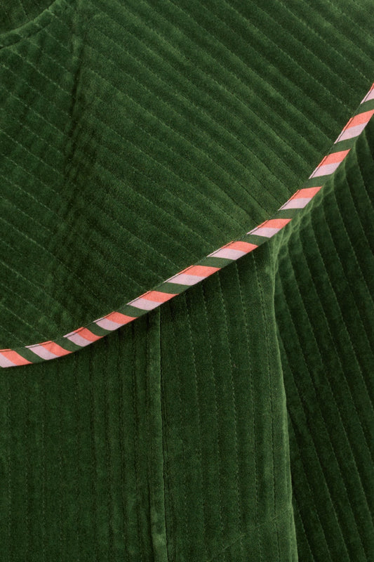 Coat Jardin Jacket Green-Velvet