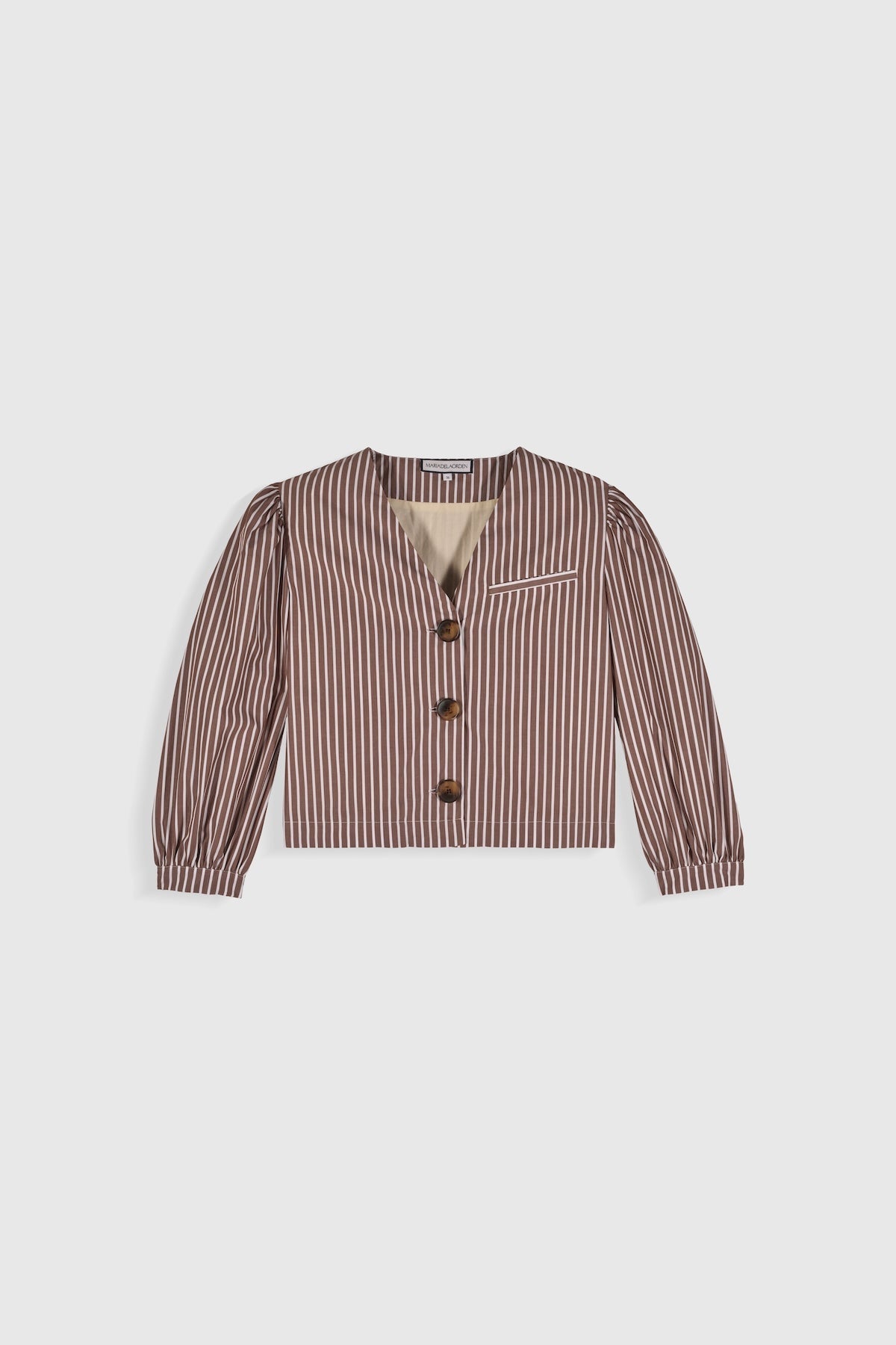 Jacket Jiselle Jacket Brown-Stripes