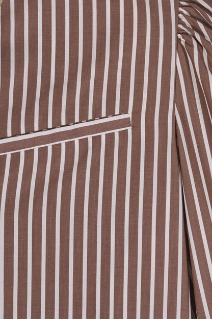 Jacket Jiselle Jacket Brown-Stripes