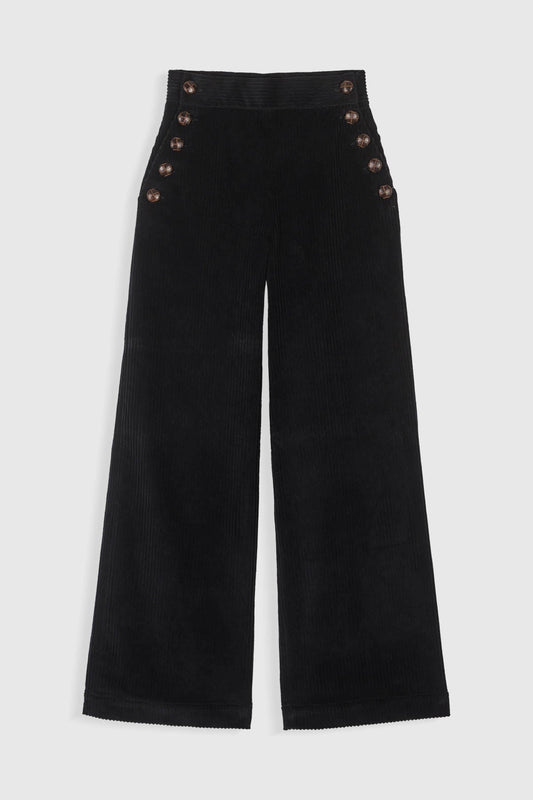 Pants Pablo Pants Black-Corduroy