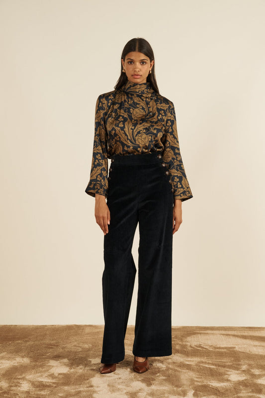 Pants Pablo Pants Black-Corduroy