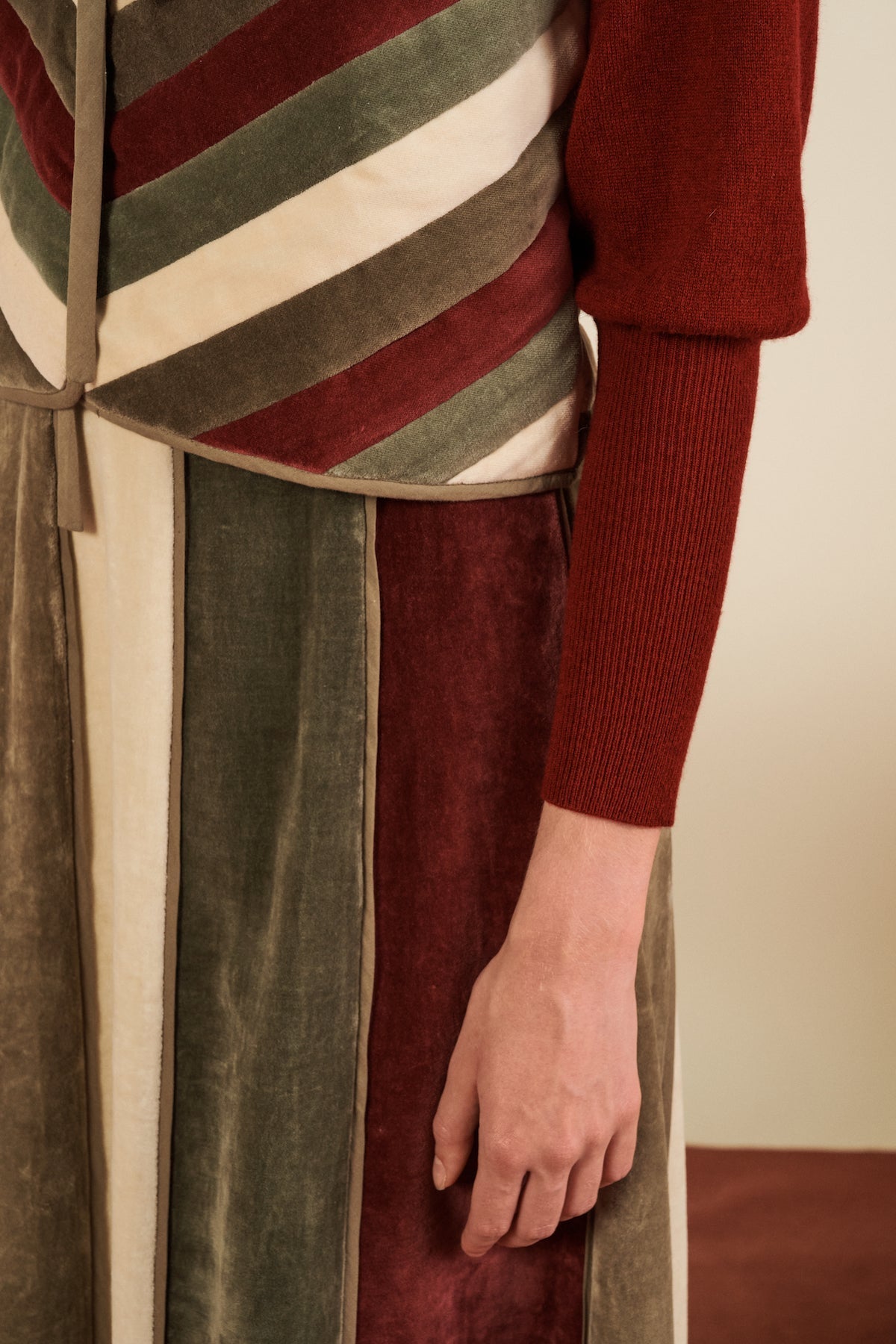 Skirt Sao Paulo Skirt Multi-Velvet