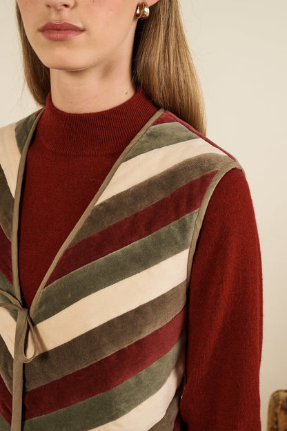 Gilet Vera Vest Multi-Velvet