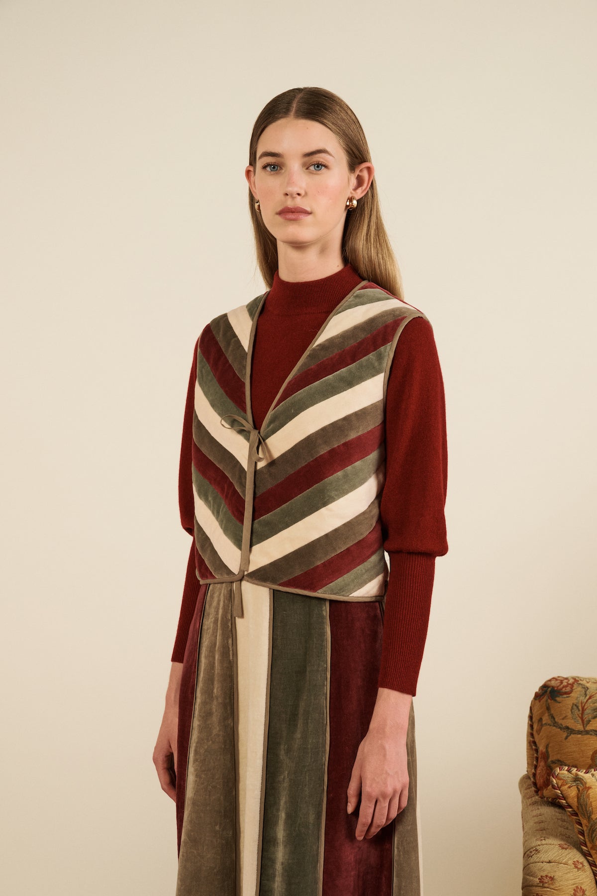 Gilet Vera Vest Multi-Velvet