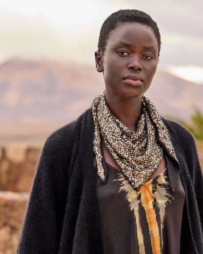 Scarf Gol Black-Gold