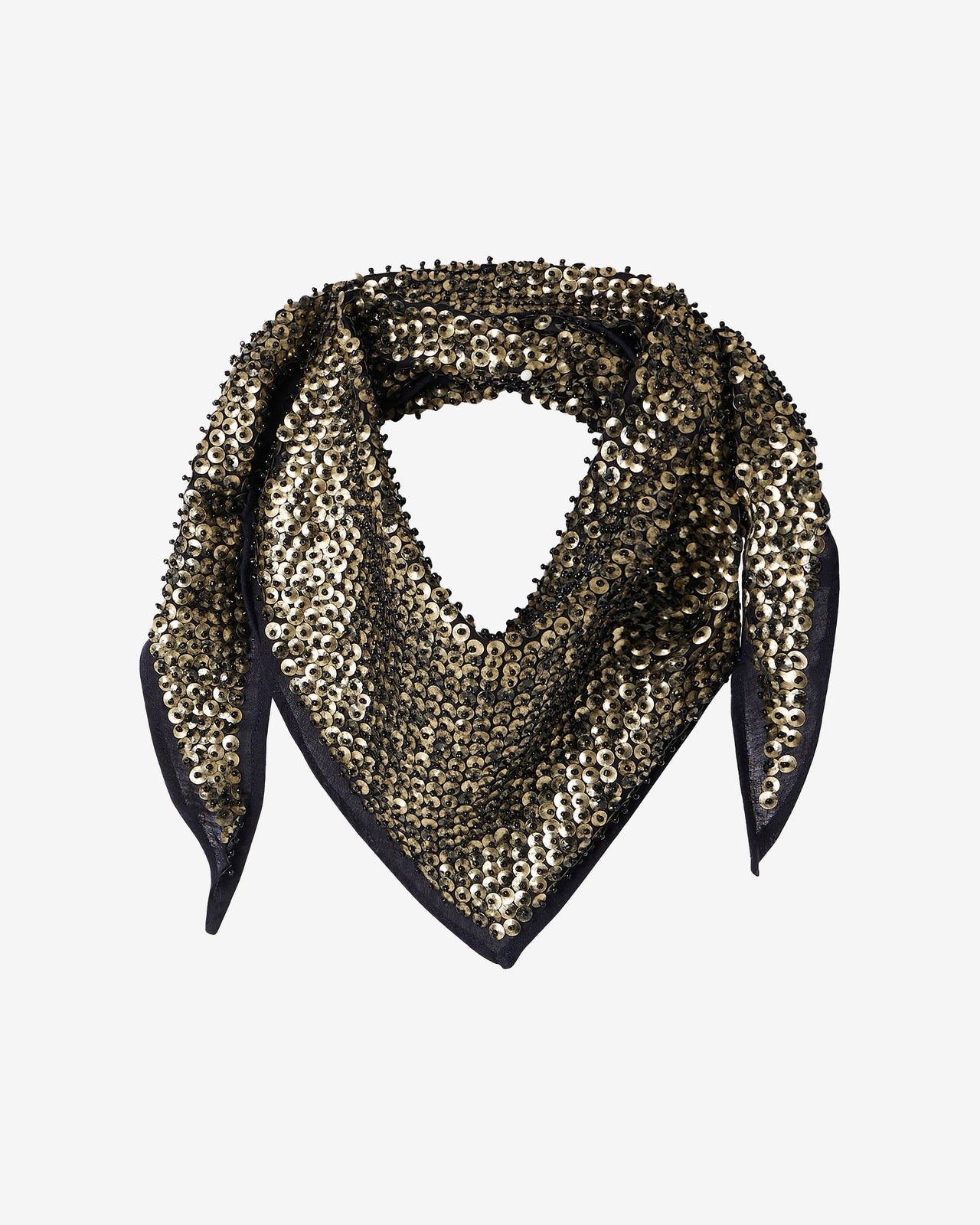 Scarf Gol Black-Gold